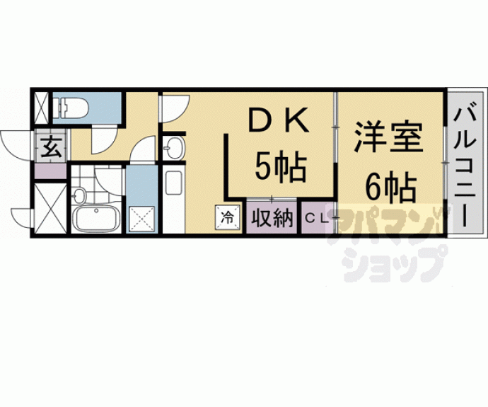 【パインベルテ御陵】間取