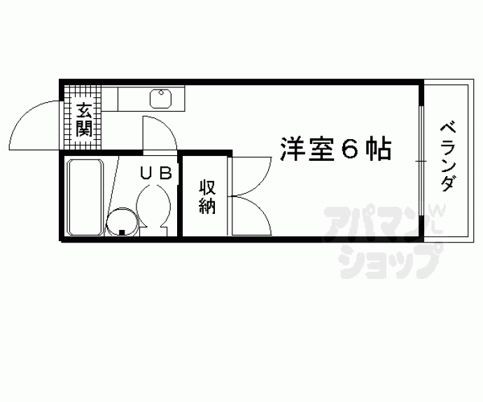 【アビタシオン藤】間取
