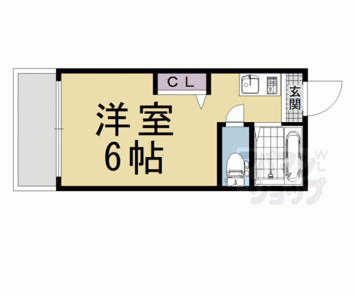 【アビタシオン藤】間取