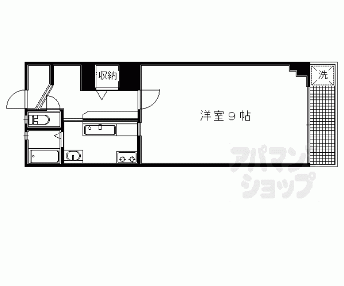 【葛城マンション】間取