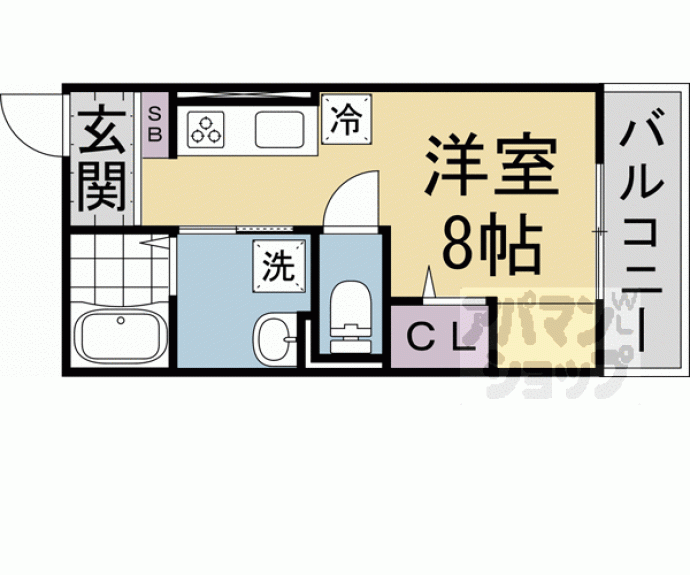 【エスポワール東山】間取