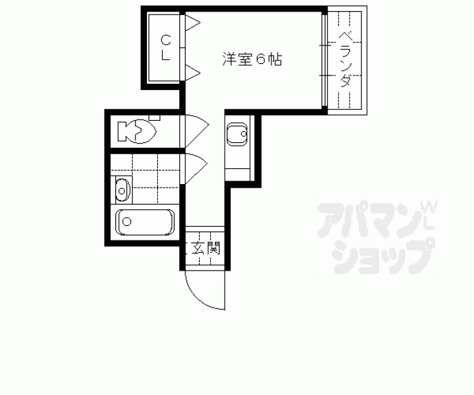【チェリーアート東山】間取