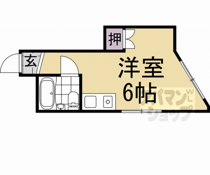 【チェリーアート東山】間取