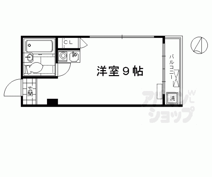 【チェリーアート東山】間取