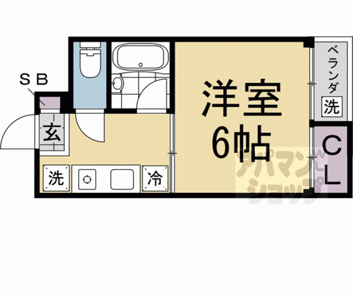 【チェリーアート東山】間取