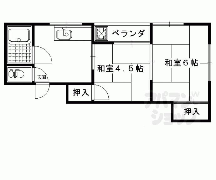 【神楽荘】間取