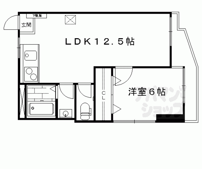 【泉涌寺アビタシオン】間取