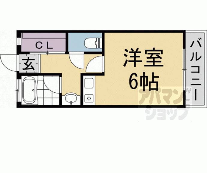 【泉涌寺アビタシオン】間取
