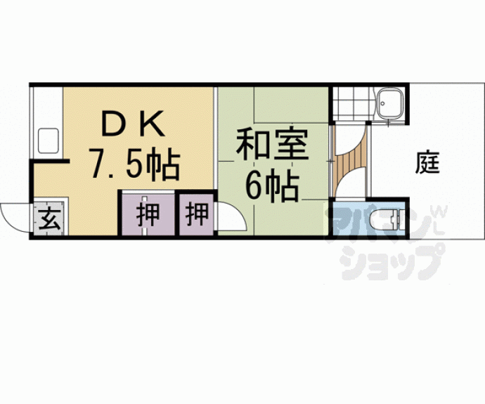 【西浦末広荘】間取