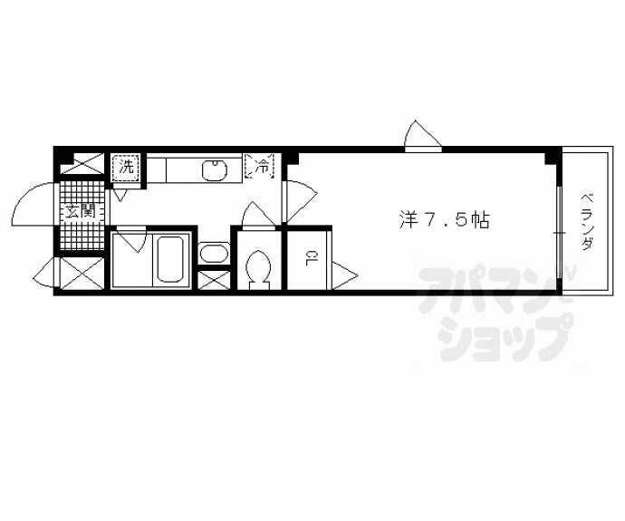 【South East 千】間取