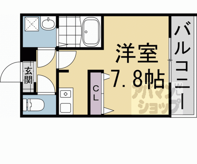 【グランレム西院】間取