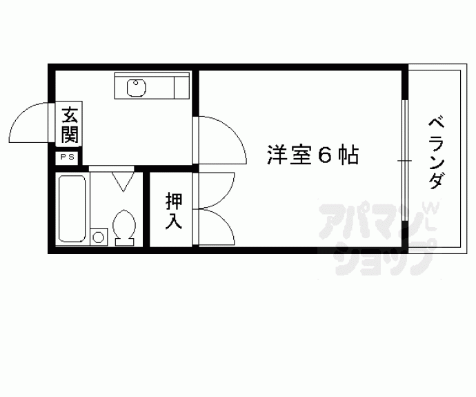 【グランドール寿】間取