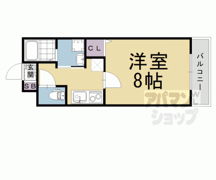 【グラン・レガロ丹波橋】間取