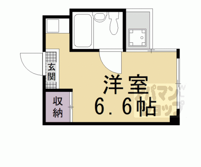 【ウィッシュ河原町】間取