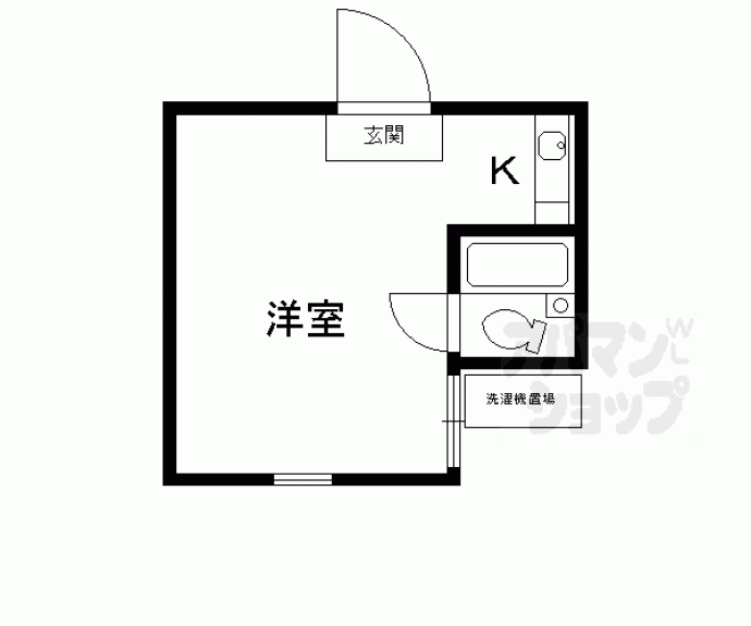 【ウィッシュ河原町】間取