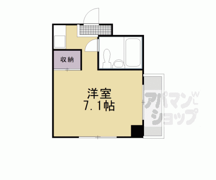 【ウィッシュ河原町】間取