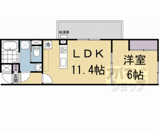 【メゾンドクレール西大路】
