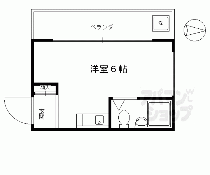 【ブリランテ智積院】間取
