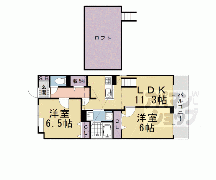 【アンダンテⅡ】間取