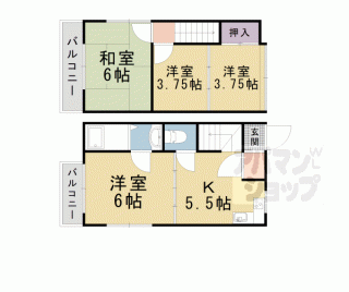 【小山中ノ川町貸家】