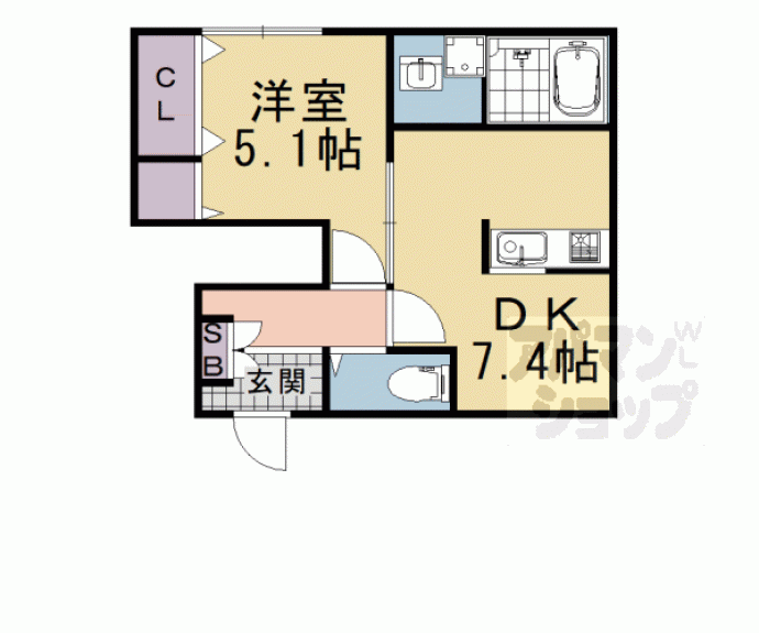【フィカーサレコルト】間取