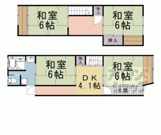【下京区布屋町貸家】