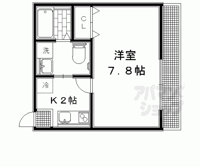 【リヴェール京都三条】間取