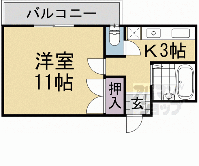 【クレイドル】間取