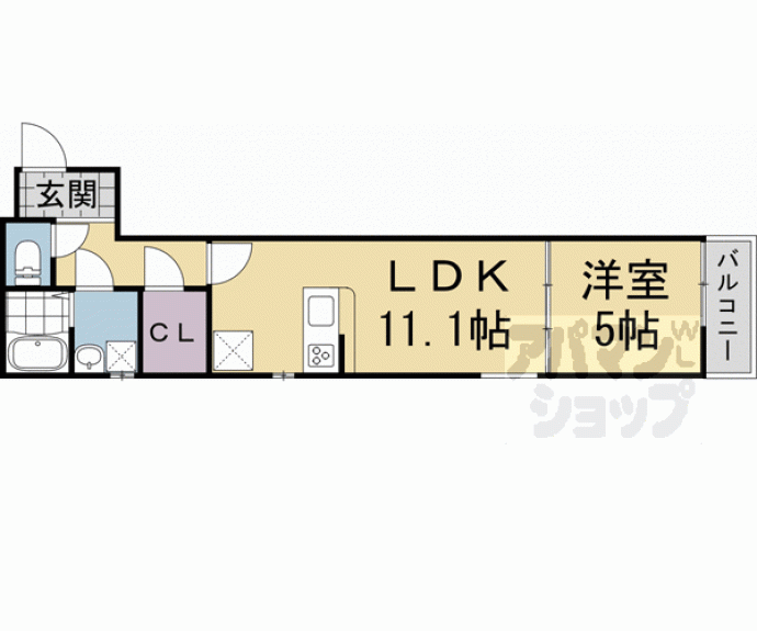 【ＤＯＯＲ’Ｓ　ＳＵＭＩＺＯＭＥ】間取