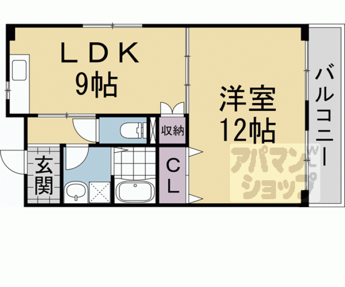 【シャンドール東野】間取