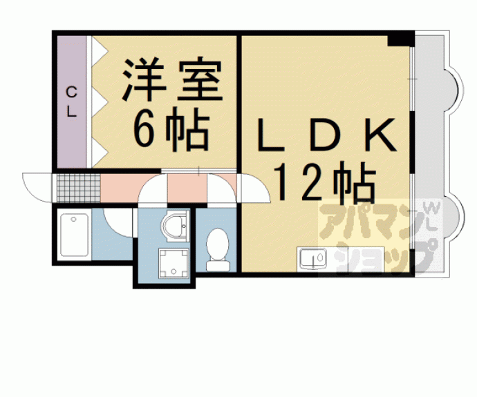 【ローズハイツ】間取