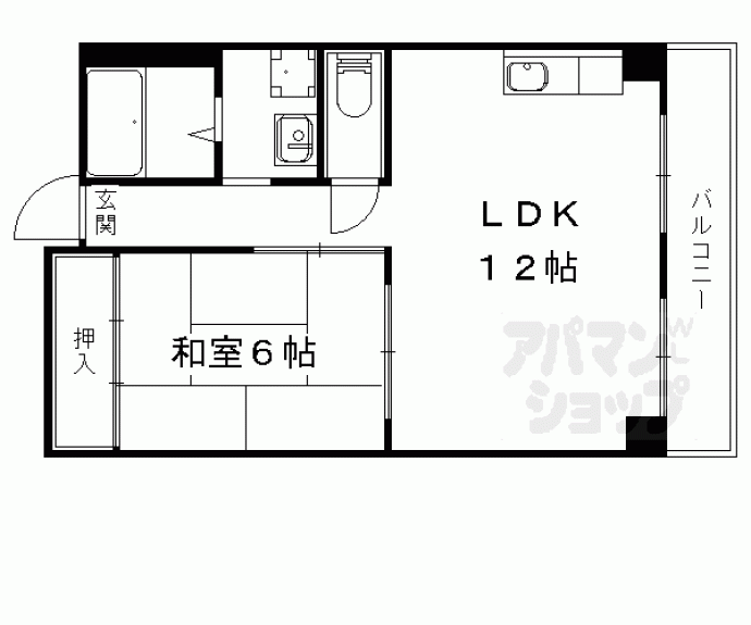 【ローズハイツ】間取