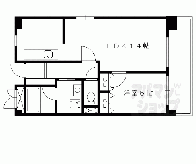 【グレースコンフォート御陵】間取