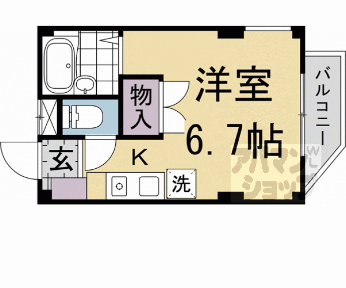 【テラス・サンヒル】間取