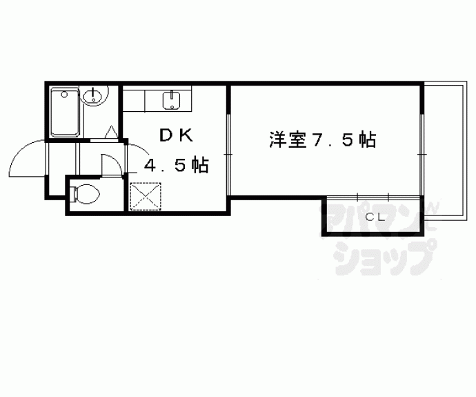 【Ｅａｒｌ　Ｇｒａｙ】間取