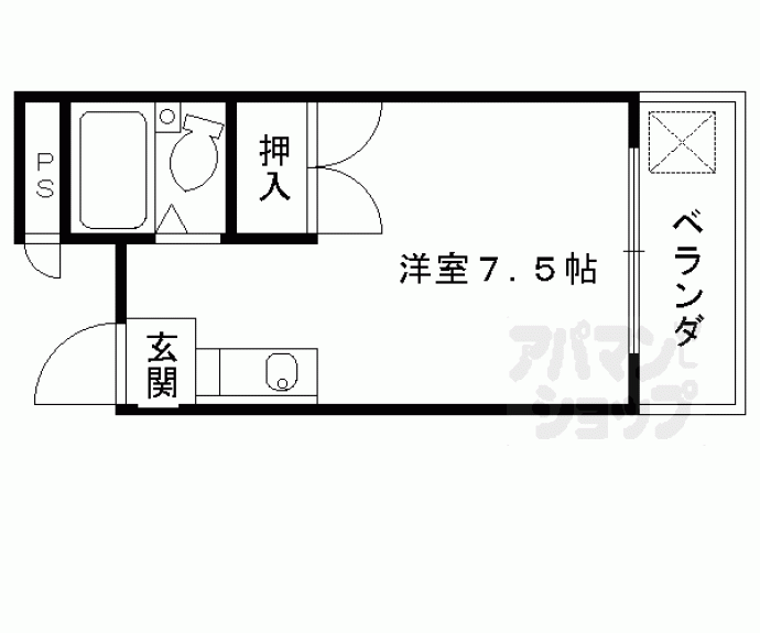 【フローレンスⅡ】間取