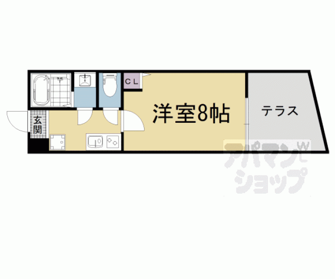 【フェリーチェ御陵】間取