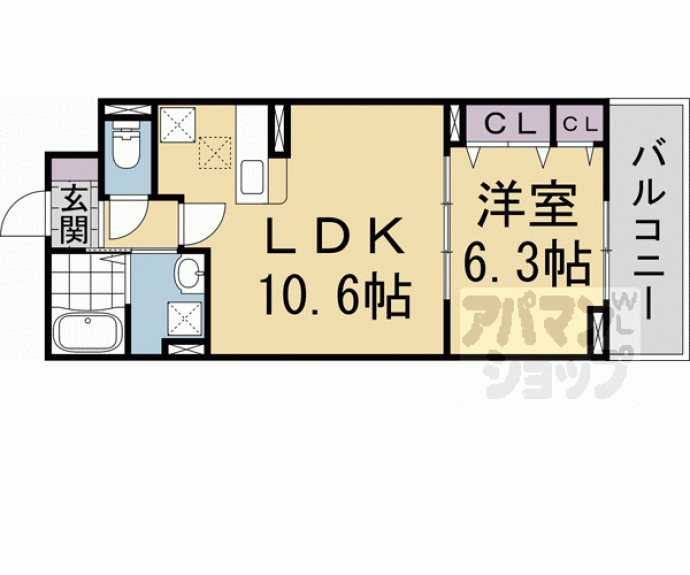 【プレッソ・ロートⅣ】間取