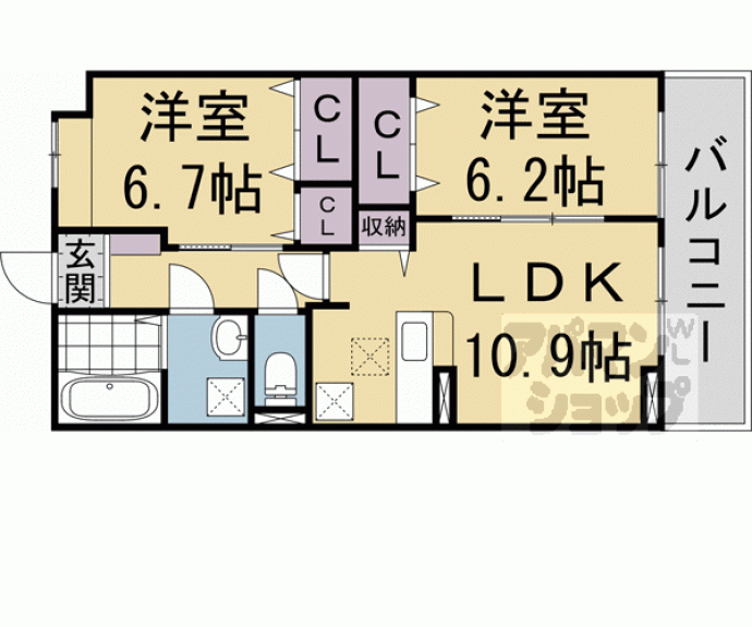 【プレッソ・ロートⅣ】間取