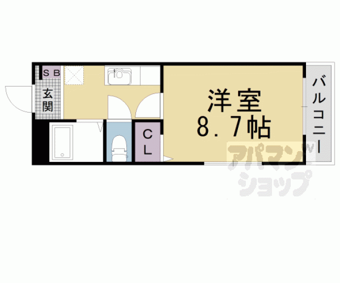 【ハイツ：Ａｓａｈｉ】間取