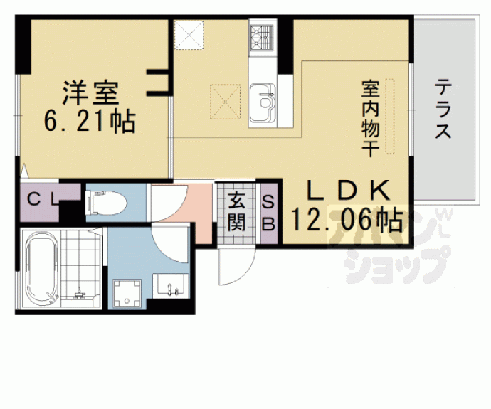 【カーサ　ヨシ】間取