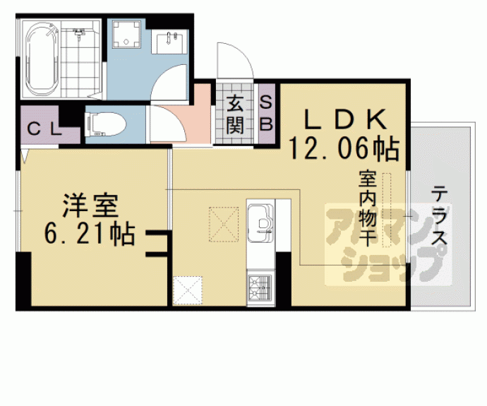 【カーサ ヨシ】間取