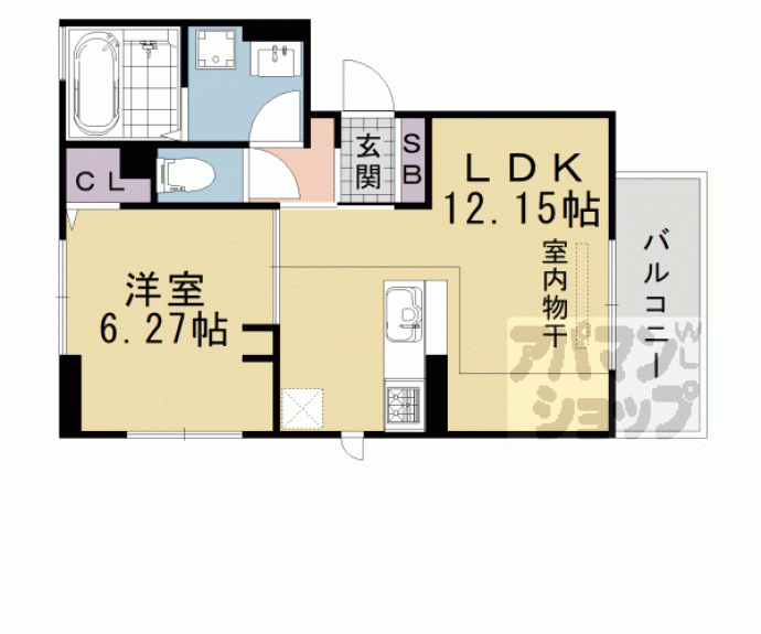 【カーサ　ヨシ】間取