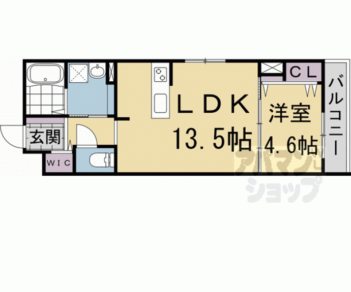 【Avenue堀川六角】間取