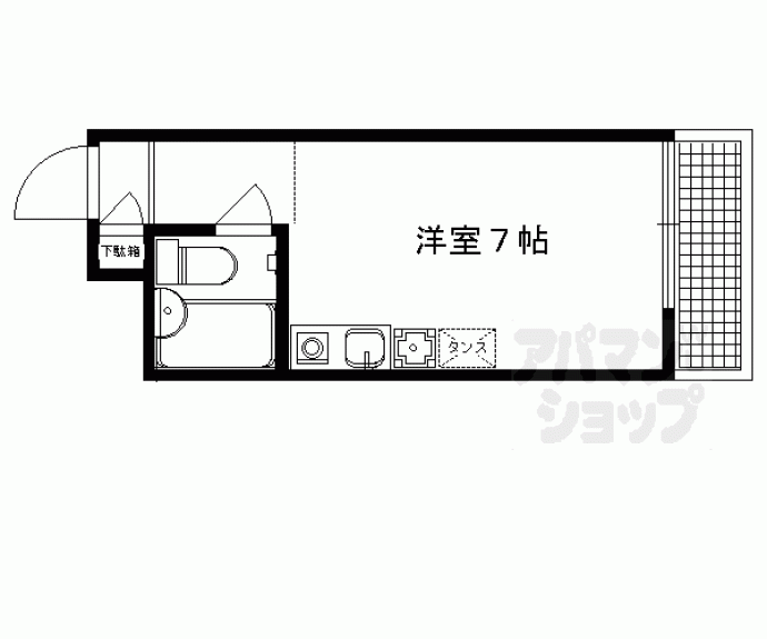 【スクエア２０】間取