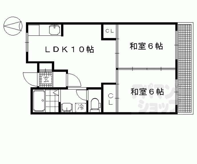 【カサグランデ雅】間取