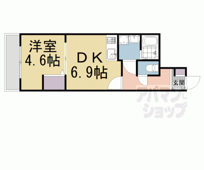 【ブランドールO&M】間取