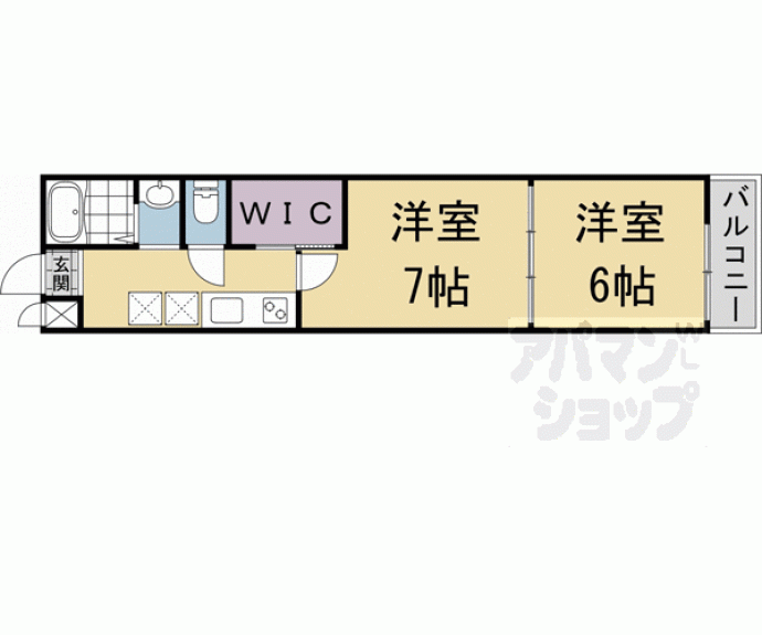 【Ｌａ　Ｆｉｔｅ　ＳＨＯＧＯＩＮ】間取