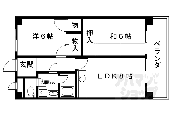 【ルシエール川豊】間取