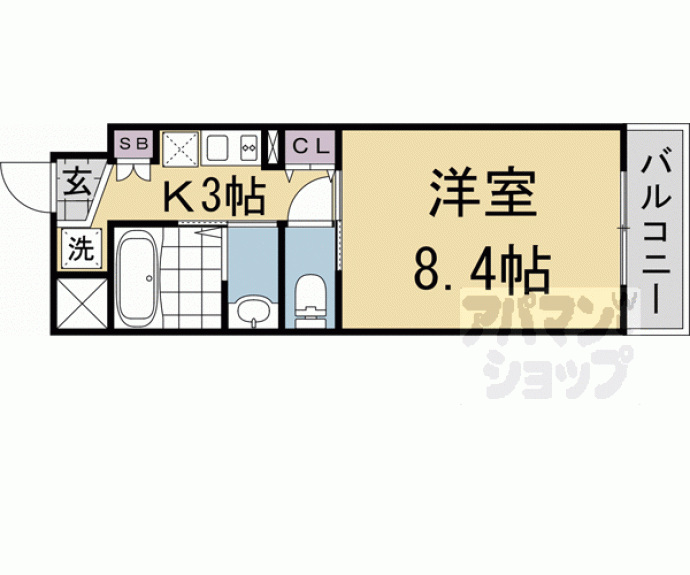 【Ｒａ　Ｇｒａｎｄｅ　京都太秦】間取